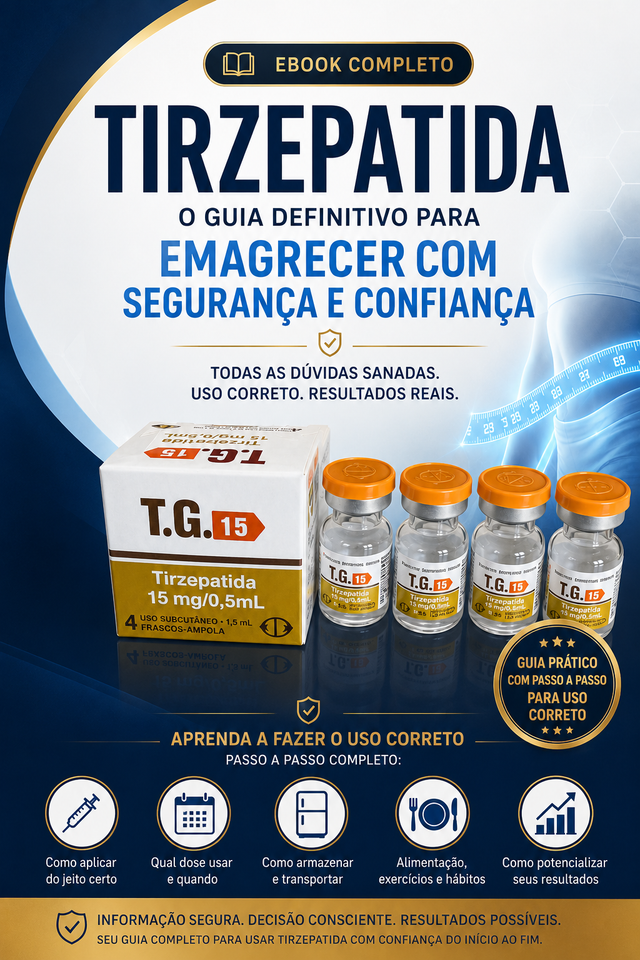 TG 15 MG 0,5 ml - Caixa com 4 ampolas