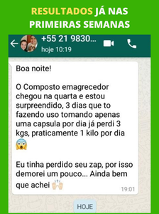 COMPOSTO EMAGRECEDOR 60 CÁPSULAS